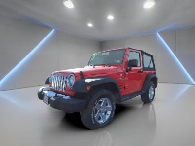 2013 Jeep Wrangler 4WD 2DR SPORT