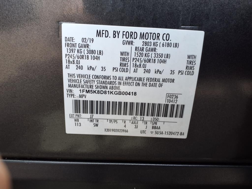 2019 Ford Explorer XLT