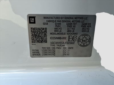 2018 Chevrolet Silverado 2500HD LT