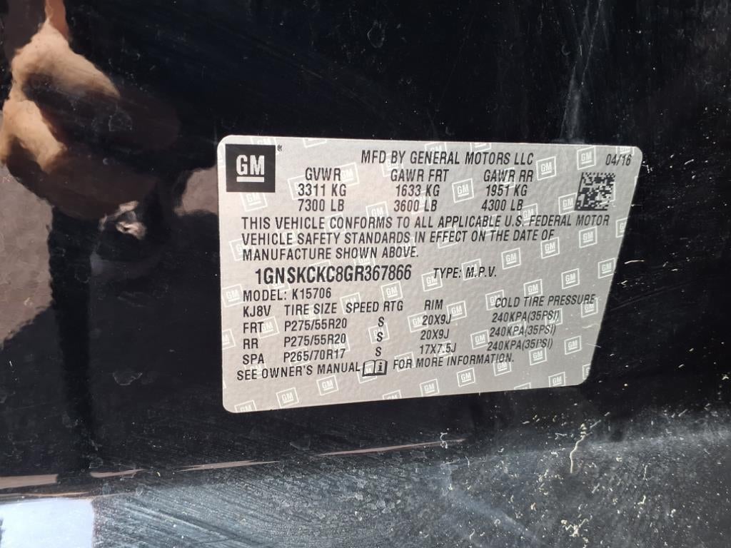 2016 Chevrolet Tahoe LTZ