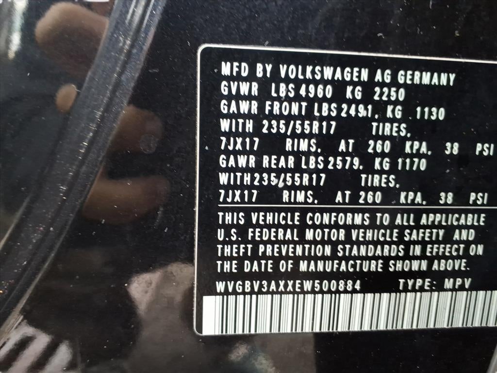 2014 Volkswagen Tiguan SE 4Motion